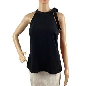 Banana Republic Blouse Size 2 Black Career
